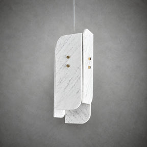 Modern Sculptural LuxuryStone Pendant Light