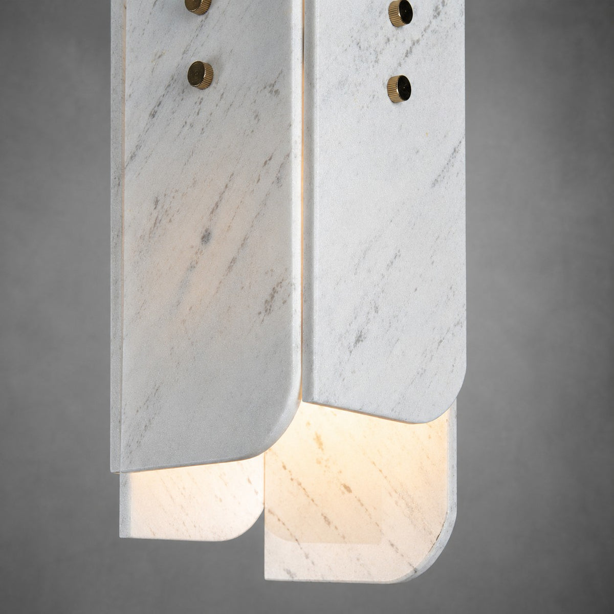 Modern Sculptural LuxuryStone Pendant Light