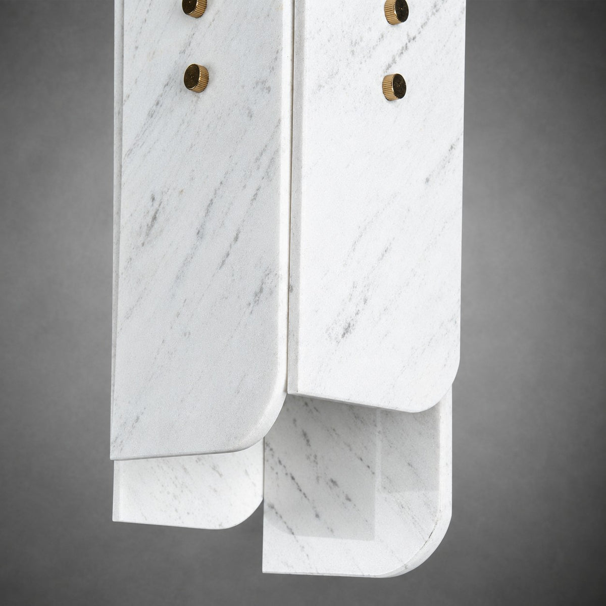 Modern Sculptural LuxuryStone Pendant Light