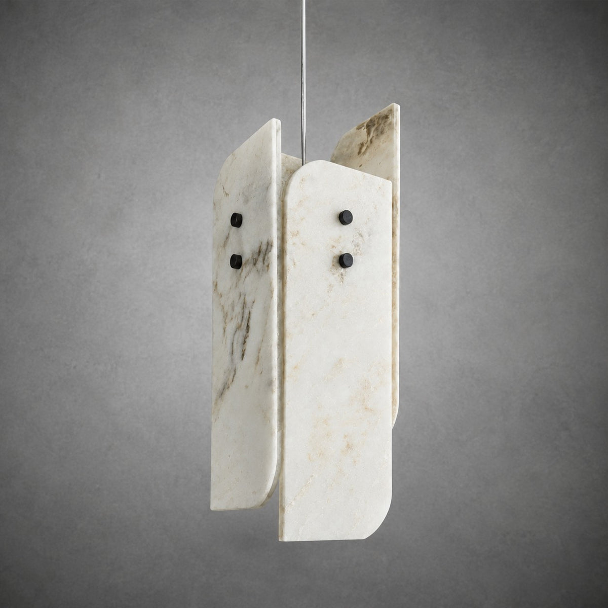 Modern Sculptural LuxuryStone Pendant Light