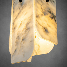 Modern Sculptural LuxuryStone Pendant Light