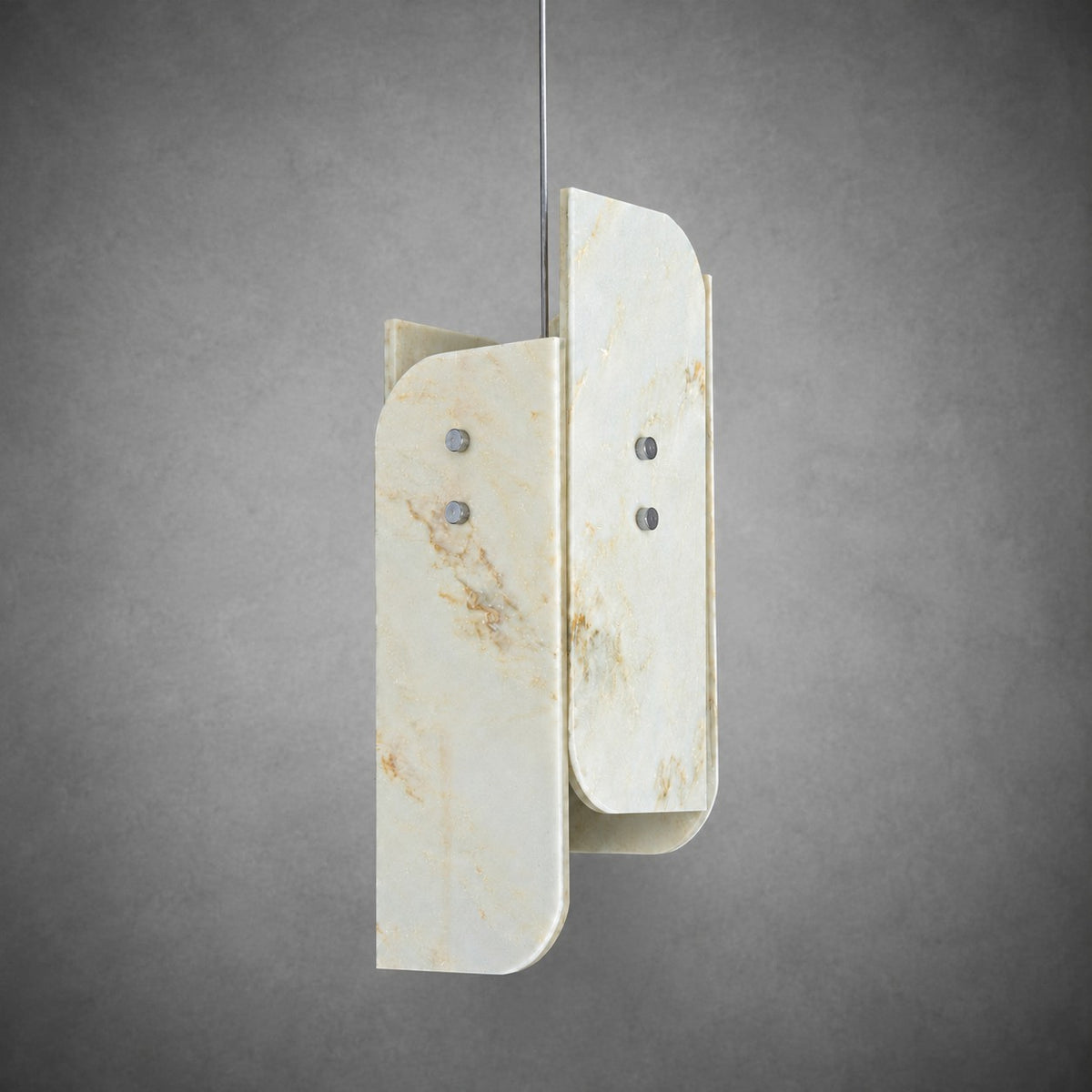 Modern Sculptural LuxuryStone Pendant Light