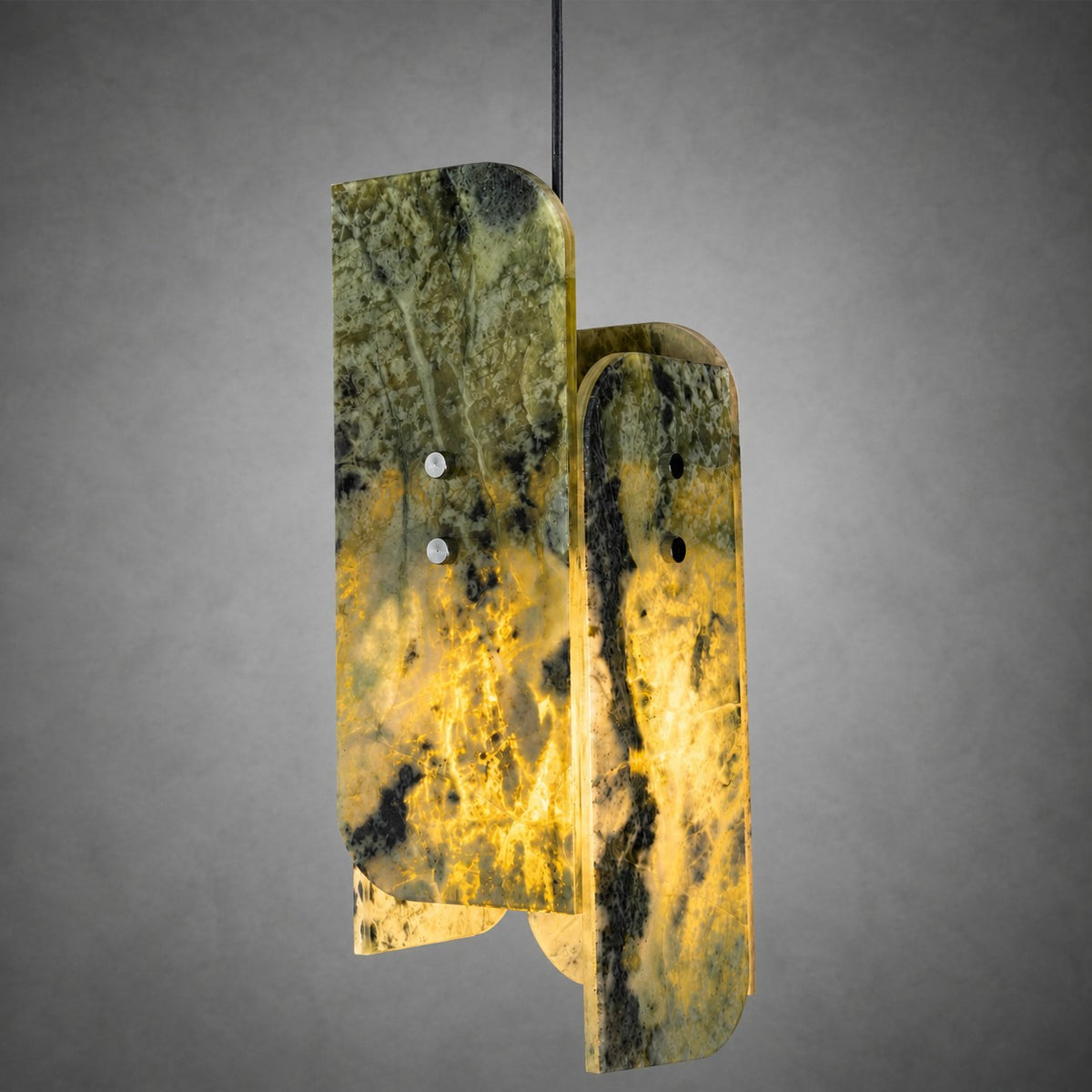 Modern Sculptural LuxuryStone Pendant Light