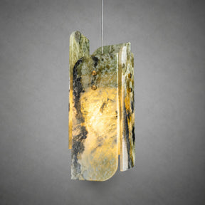 Modern Sculptural LuxuryStone Pendant Light