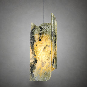 Modern Sculptural LuxuryStone Pendant Light