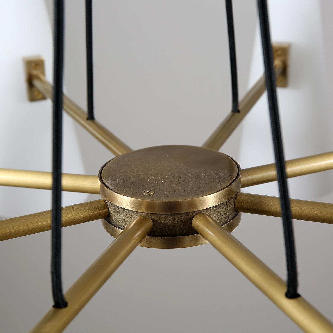 Modern Style Round Cone Glass Chandelier for Bedroom/Living Room/Dining Room