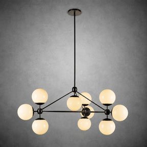 Modo Glass Globe Chandelier 37″
