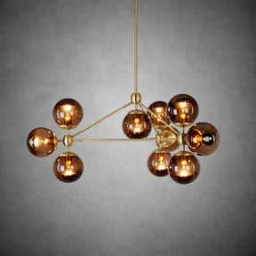 Modo Glass Globe Chandelier 37″