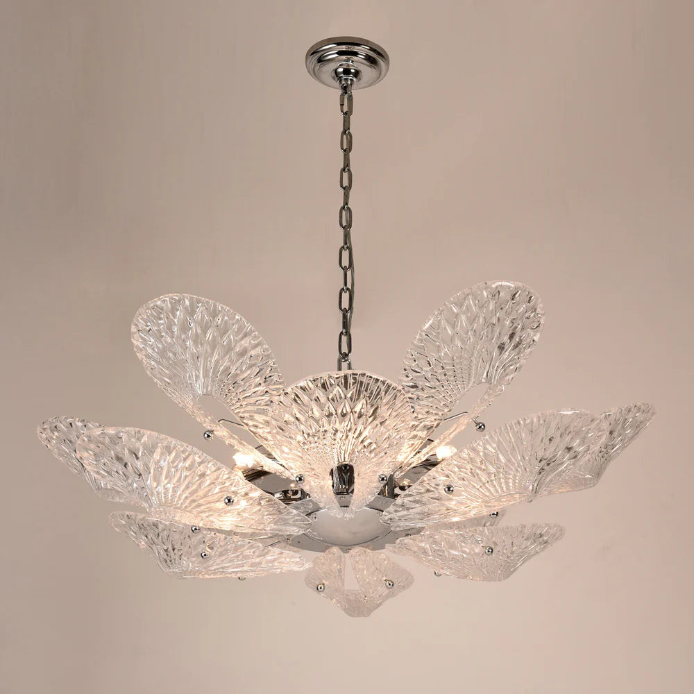 MS Bella Murano Glass Flower Chandelier