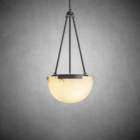 Mumora Alabaster Globe Pendant Lamp