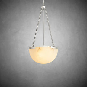 Mumora Alabaster Globe Pendant Lamp