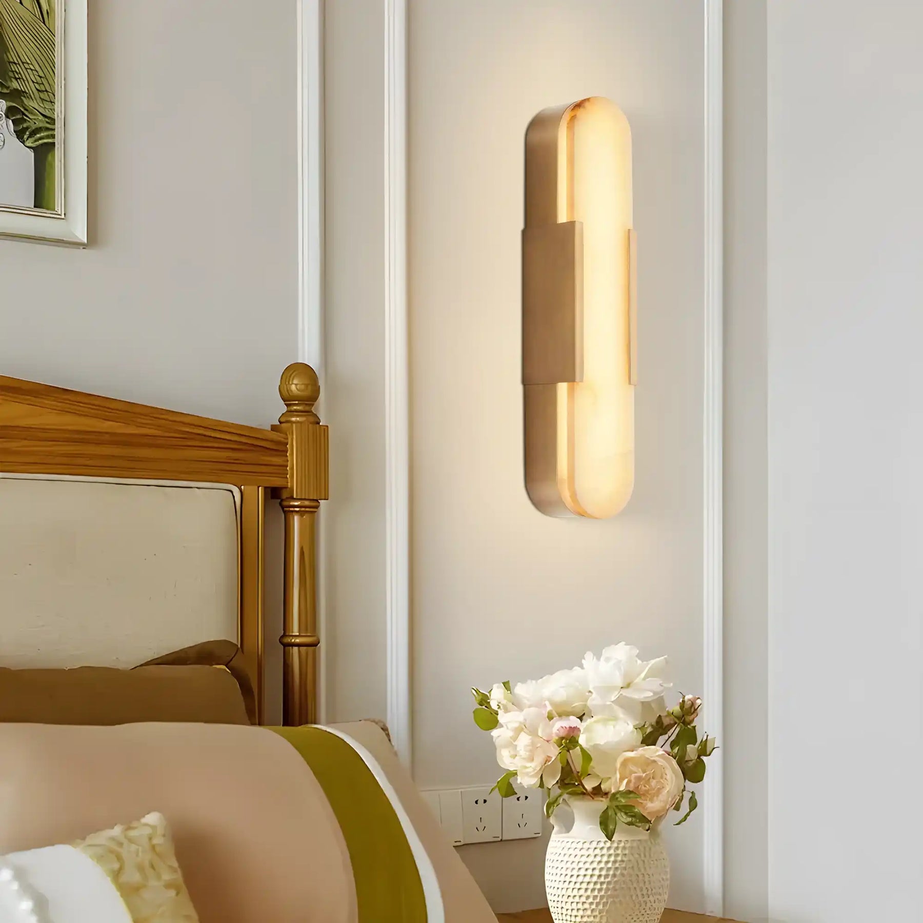 Mumora Elongated 20 inch Wall Sconce