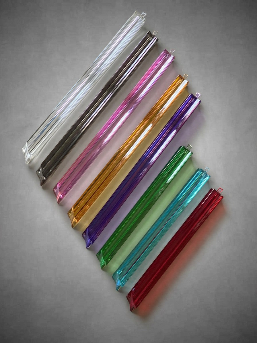 Murano Chandelier – 184 prisms – Multi