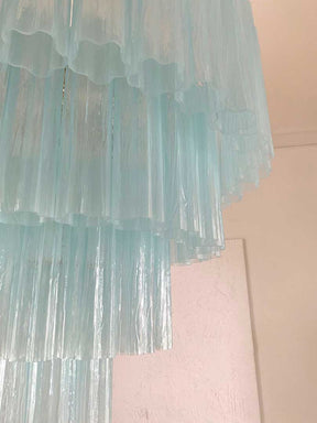 Murano Chandelier Opal Glass