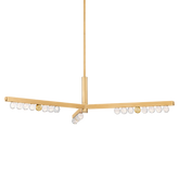 Natalie Linear Crystal Chandelier