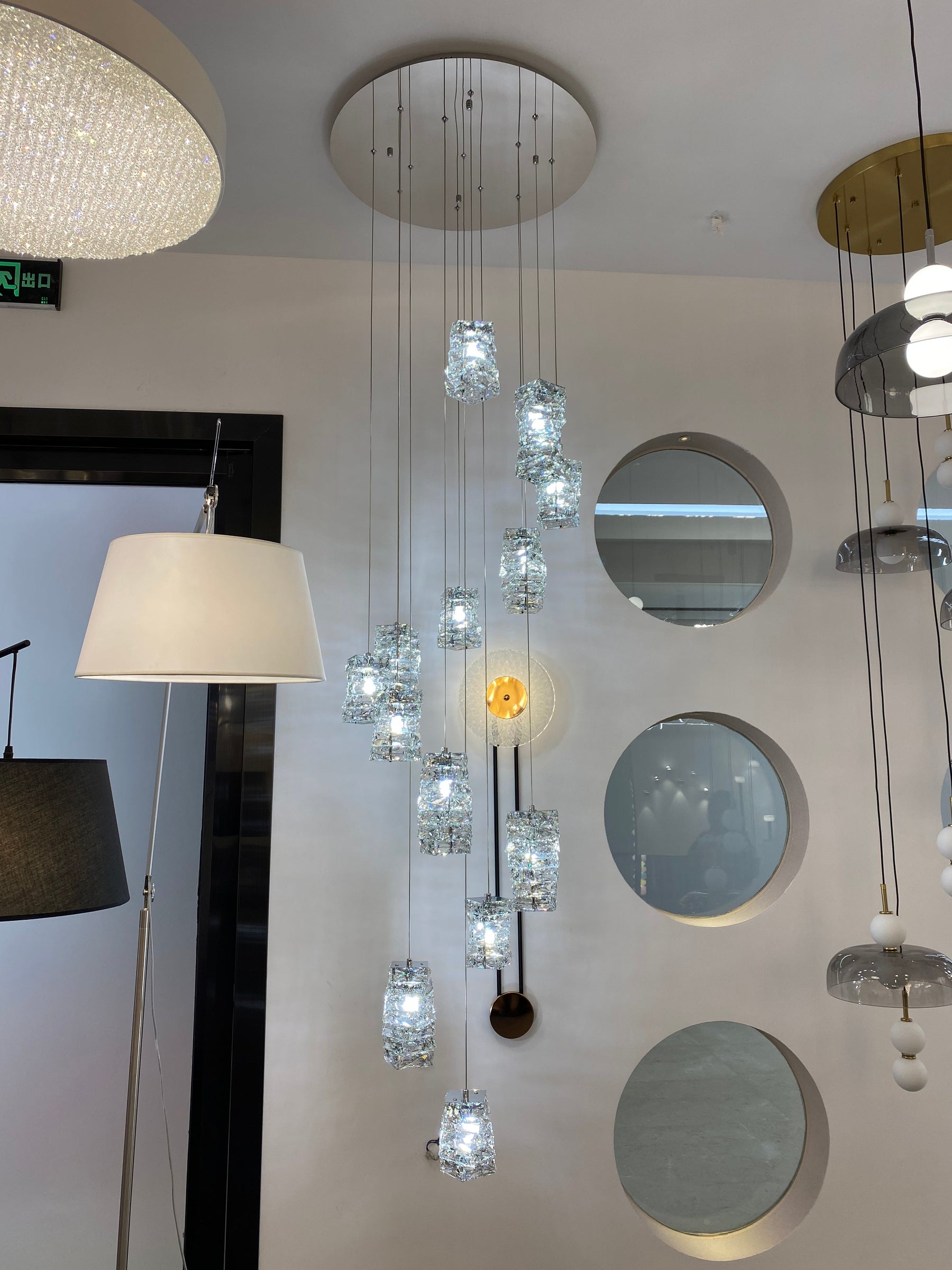 New Arrival Modern Crystal Chandelier for Staircase