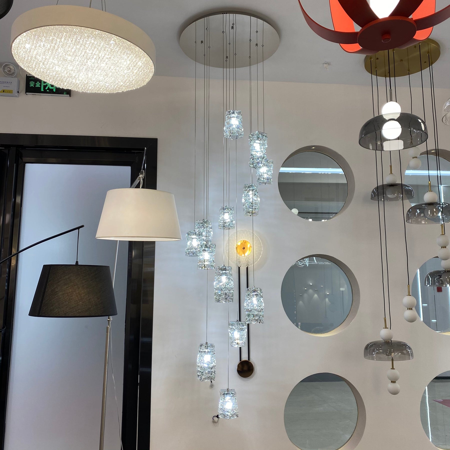 New Arrival Modern Crystal Chandelier for Staircase