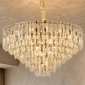 Notturno Crystal Crown Chandelier