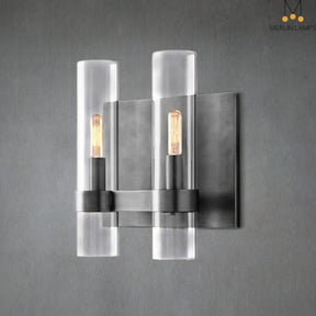 Nova Double Glass Wall Sconce