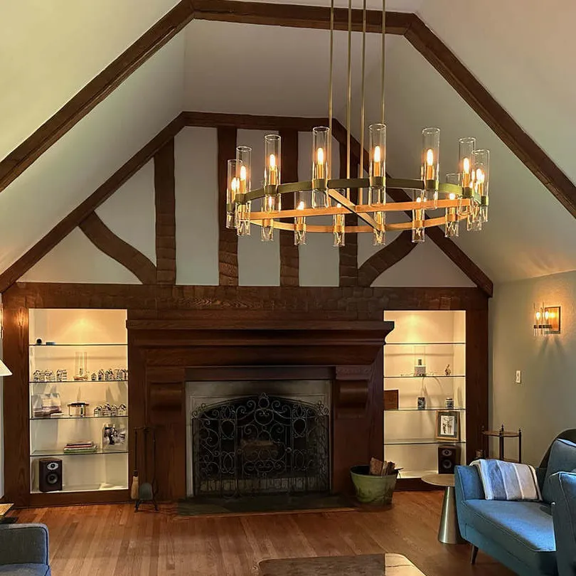 Nova Luxury Glass Round Chandelier 36" 48" 60"