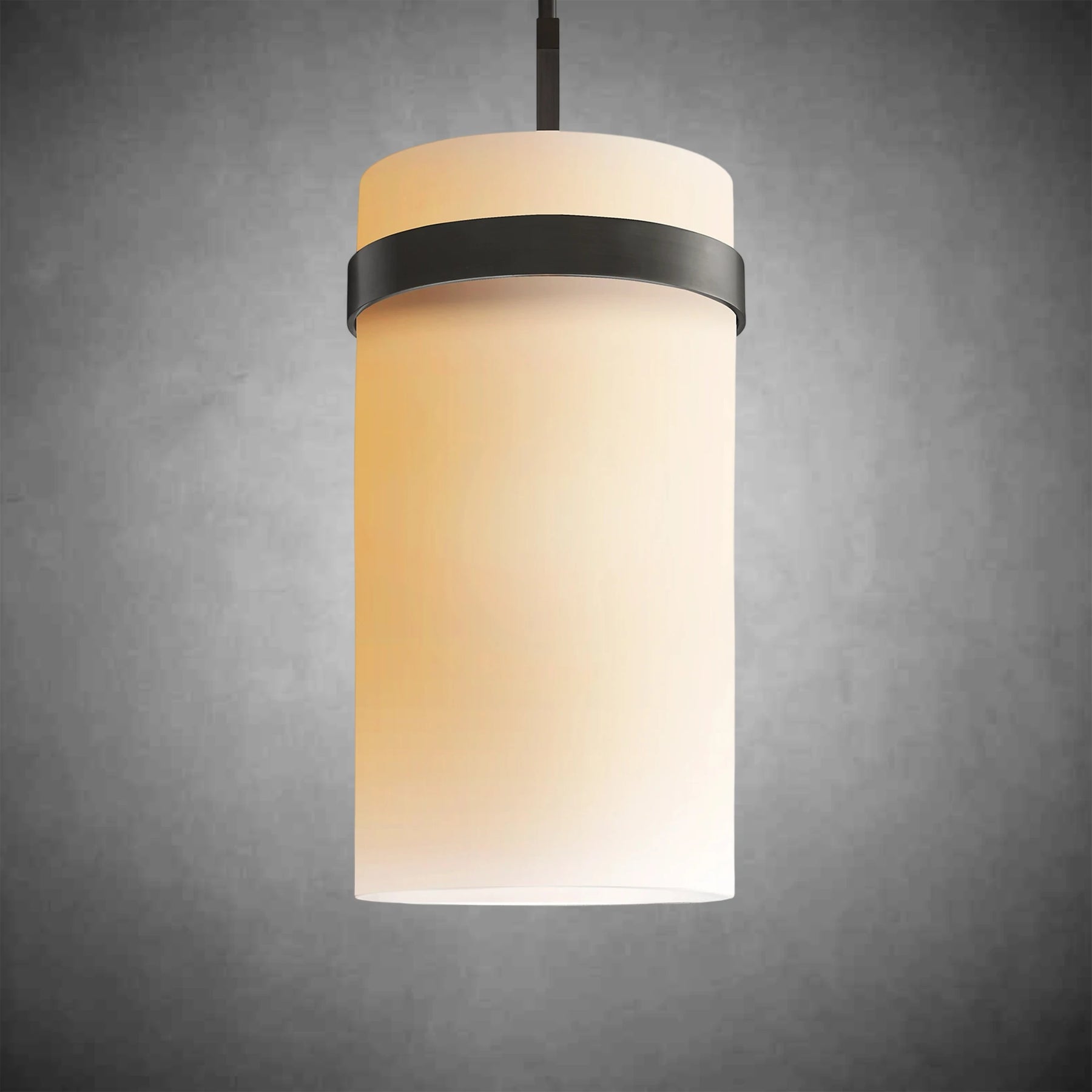 Nova Milk Glass Pendant – Brass & Bronze Sizes 5–12 Inch
