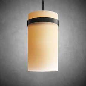 Nova Milk Glass Pendant – Brass & Bronze Sizes 5–12 Inch