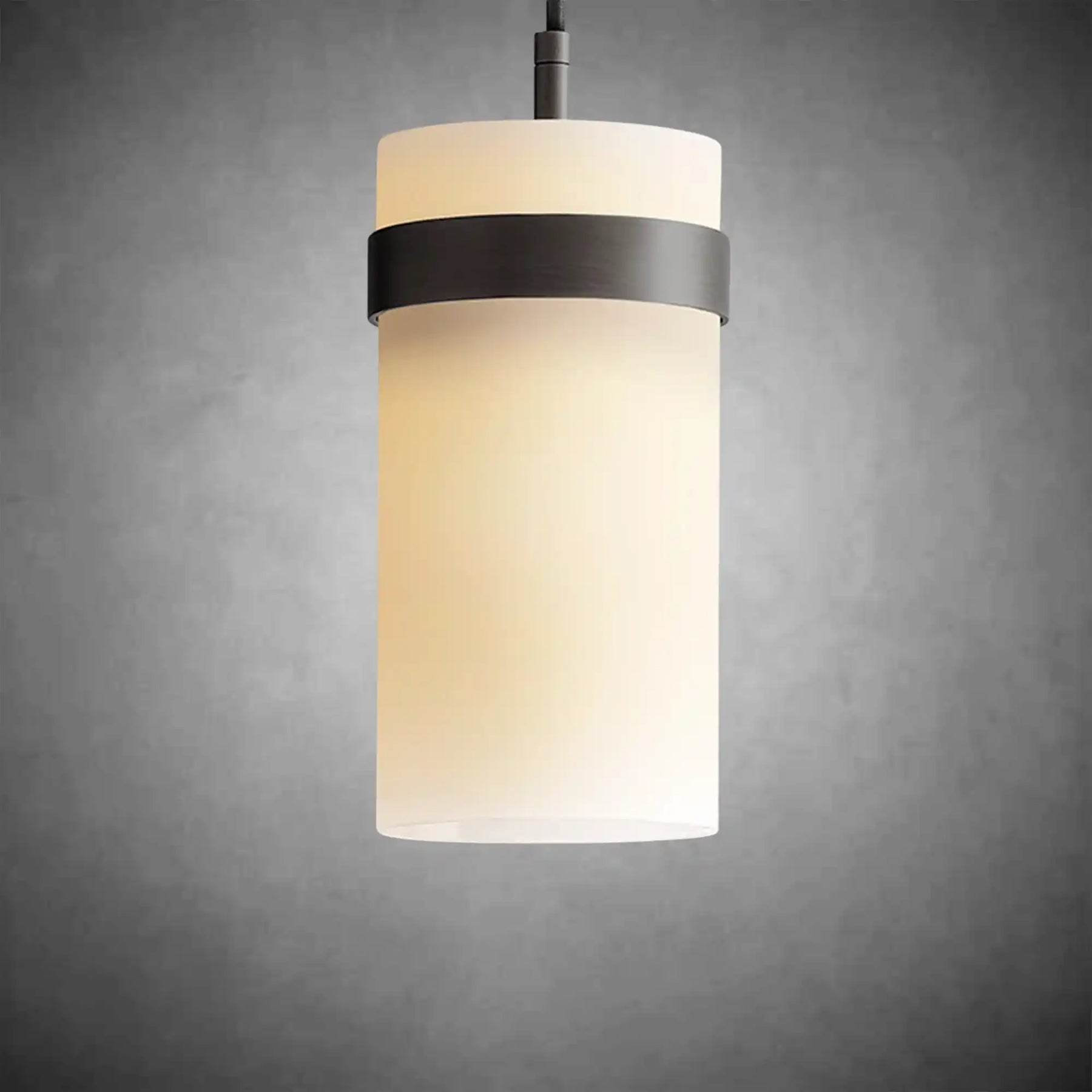 Nova Milk Glass Pendant – Brass & Bronze Sizes 5–12 Inch