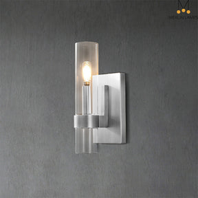 Nova Modern Glass Wall Sconce 12"H