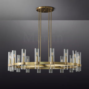 Nova Series Luxury Glass Round Chandelier