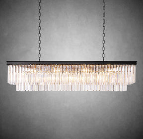 Odiana 2-tiered Rectangular Chandelier