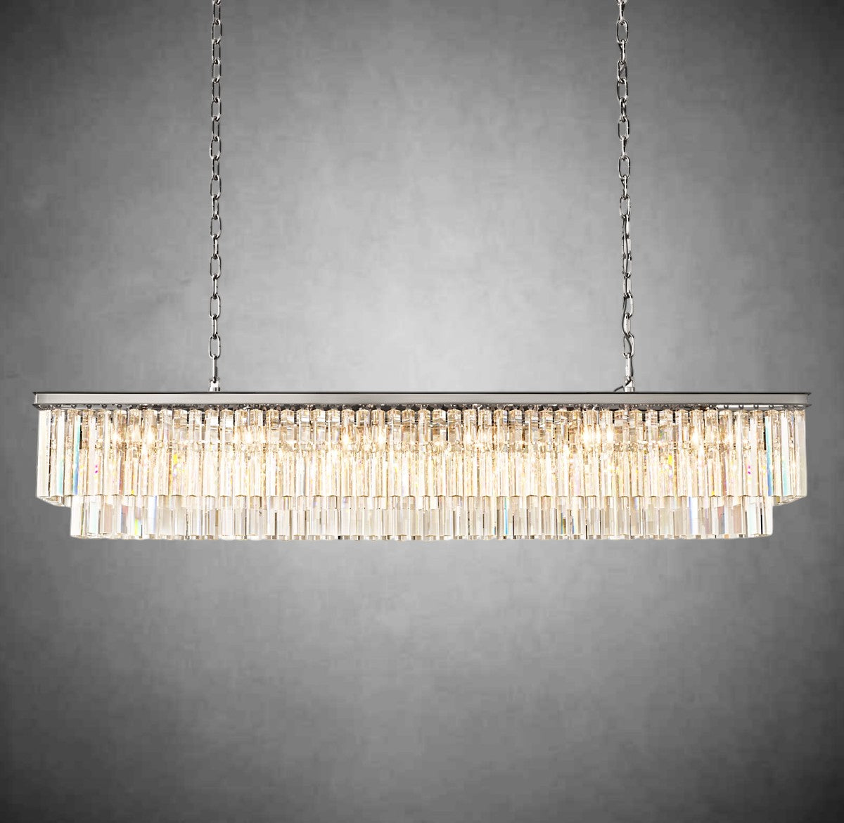 Odiana 2-tiered Rectangular Chandelier