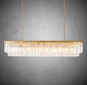 Odiana 2-tiered Rectangular Chandelier