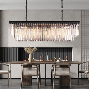 Odiana 2-tiered Rectangular Chandelier