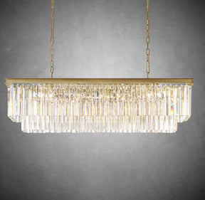 Odiana 2-tiered Rectangular Chandelier