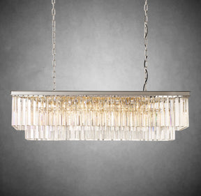 Odiana 2-tiered Rectangular Chandelier