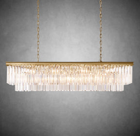 Odiana 2-tiered Rectangular Chandelier