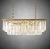 Odiana 2-tiered Rectangular Chandelier