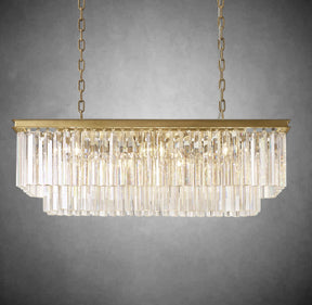 Odiana 2-tiered Rectangular Chandelier