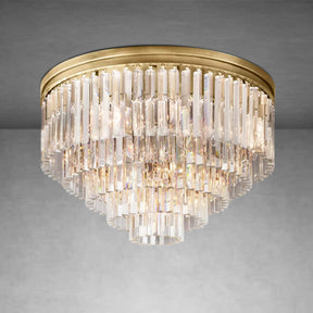 Odiana Crystal Multi-Layer Round Ceiling 20" 32"