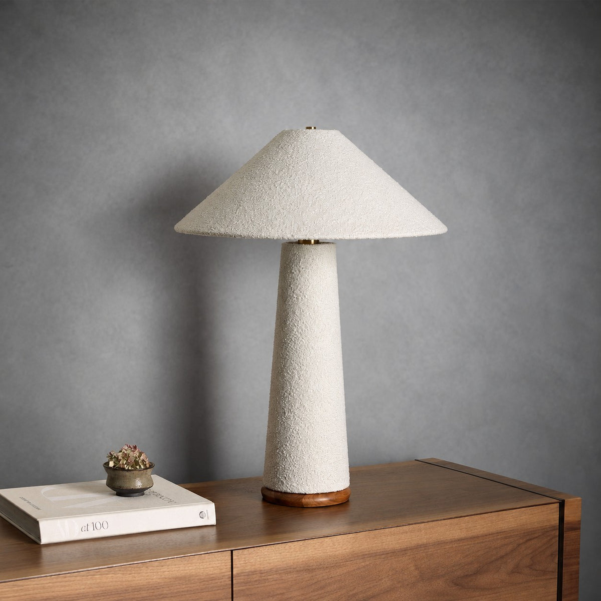 Ombra Boucle Table Lamp