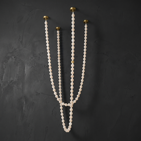 Chain Chandelier in a dining room