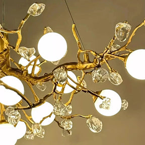 Orgi Statement Linear Branch Chandelier - Gold47.24"(120cm)Warm white 3000KMerlinlamps