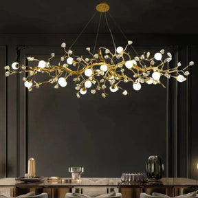 Orgi Statement Linear Branch Chandelier - Gold47.24"(120cm)Warm white 3000KMerlinlamps