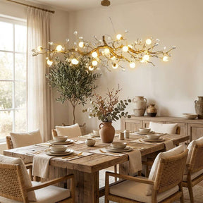 Orgi Statement Linear Branch Chandelier - Gold47.24"(120cm)Warm white 3000KMerlinlamps