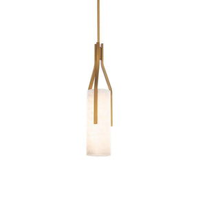 Paisley Alabaster 22in LED Pendant Lamp for Kitchen Island