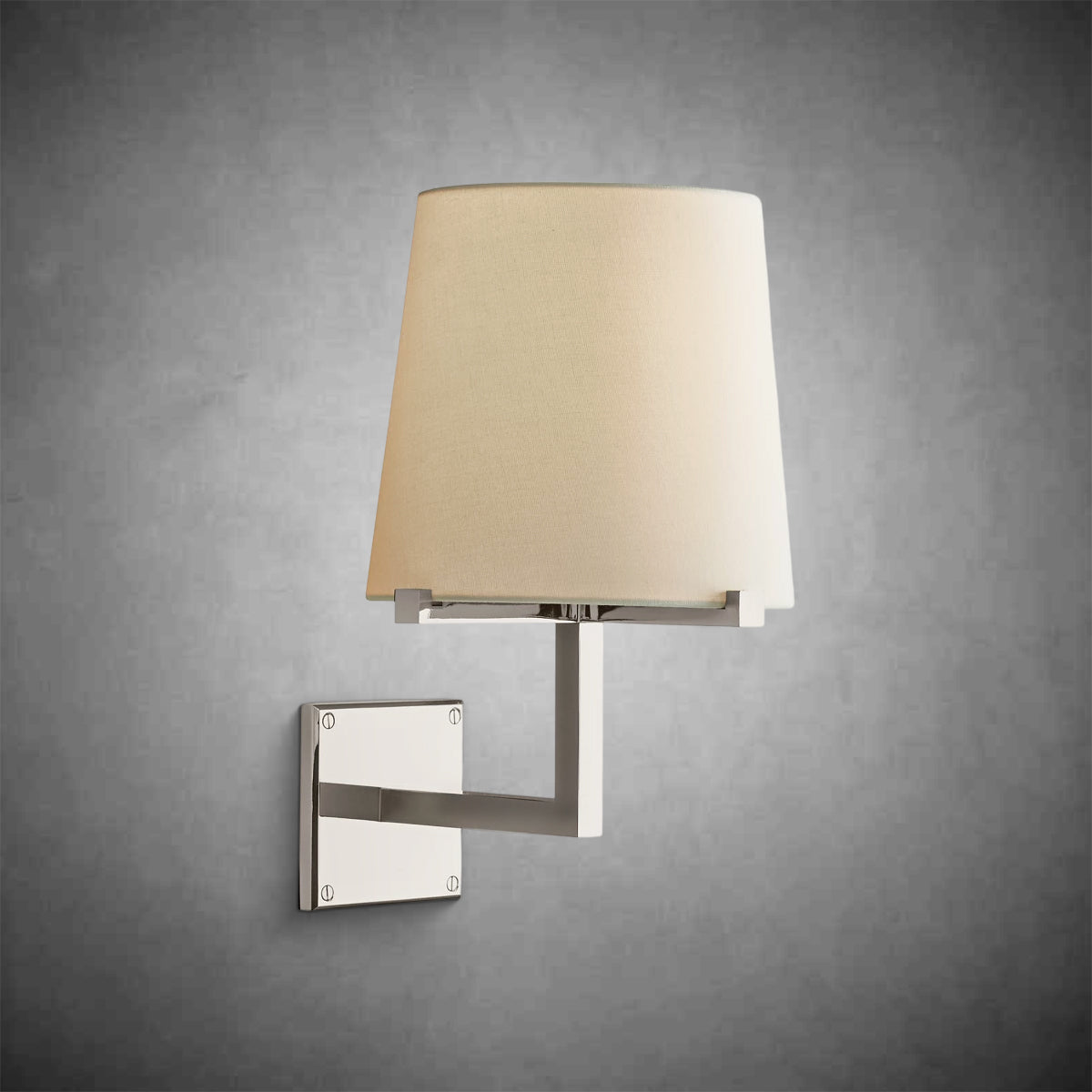 Paul Fabric Shade Grand Sconce
