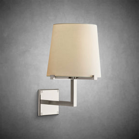Paul Fabric Shade Grand Sconce