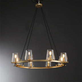 Paul Series Round Glass Chandelier