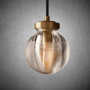 Pearl Shape Series Modern Glass Linear Chandelier Fixture