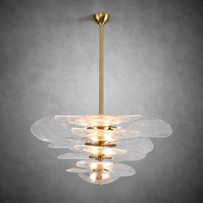 Petal Layered Murano Glass Chandelier